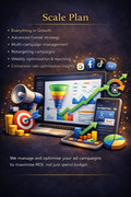Scale Plan £5,000 – £10,000 Ad Spend