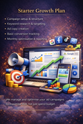 Starter Growth Plan £0 – £2,000 Ad Spend